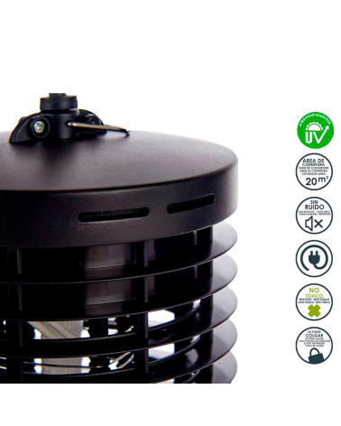 Lámpara Atrapa Mosquitos 4W – Protección Eficiente Contra Insectos