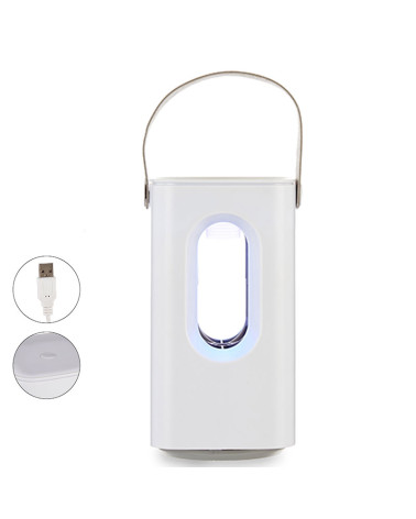 Lámpara Atrapa Mosquitos 3W Blanca – Protección Segura y Eficiente