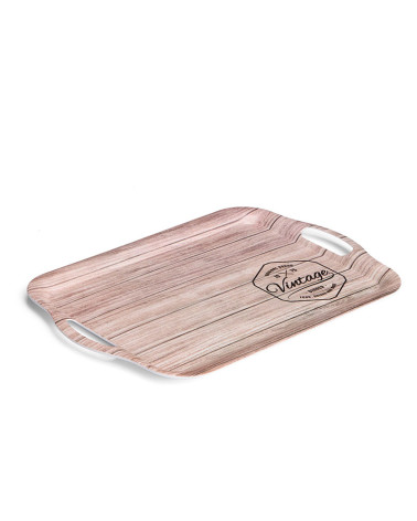 Bandeja Melamina Rústica Vintage a precio barato