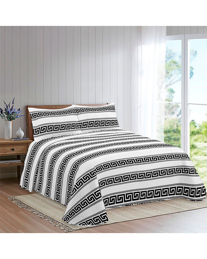 Colcha Bouti Termosellada Gianni – Elegancia Bicolor Reversible