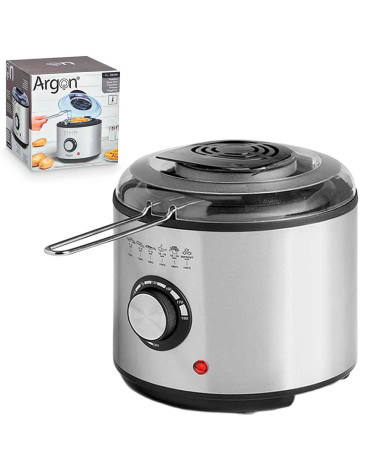 Freidora de Acero Inoxidable de 950W – Compacta, Potente y Eficiente