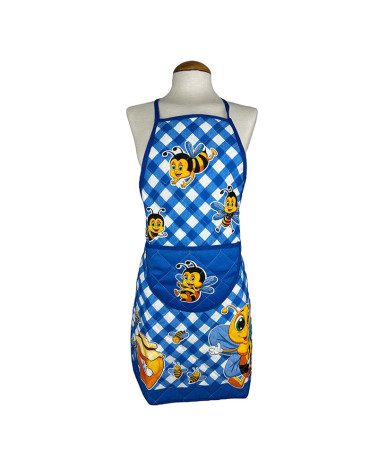 Mandil Acolchado Impermeable con Bolsillo Abejas a precio barato