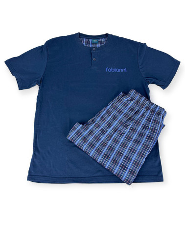 Pijama Hombre Verano Algodón a precio barato