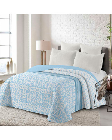 Colcha Bouti Termosellada Estampada Reversible Alma