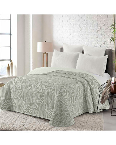 Colcha Bouti Termosellada Estampada Reversible Lira