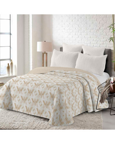 Colcha Bouti Termosellada Estampada Reversible Kylar