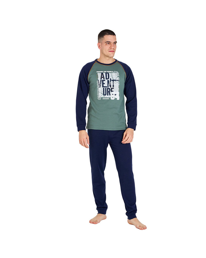 Pijama de Invierno Caballero Adventure – Algodón con Interior Perchado