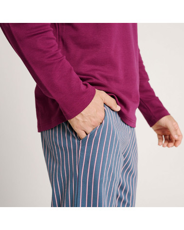 Pijama Caballero Invierno Interlock MuyDeMi Tapeta barato