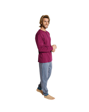 Pijama Caballero Invierno Interlock MuyDeMi Tapeta barato