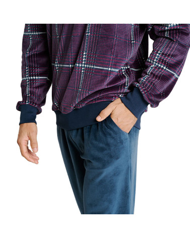 Pijama Caballero Invierno Spandex MuyDeMi Cuadros barato