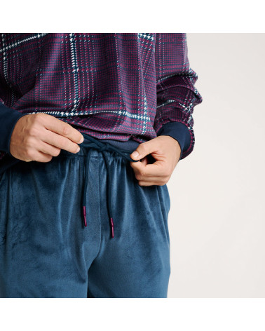 Pijama Caballero Invierno Spandex MuyDeMi Cuadros barato