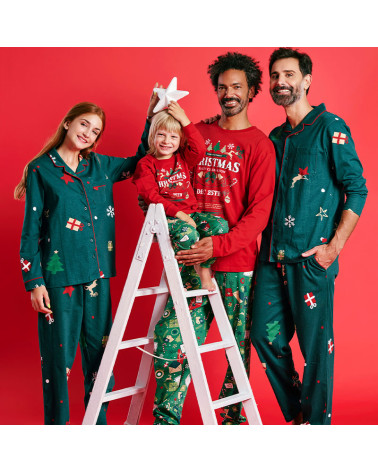 Pijama Mujer Invierno Interlock MuyDeMi Christmas con la mejor oferta