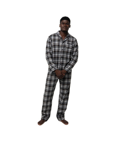 Pijama Hombre Invierno Franela Estampado a Cuadros a precio barato