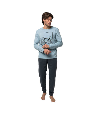 Pijama Hombre Invierno Algodón Perchado Talla Especial a precio barato