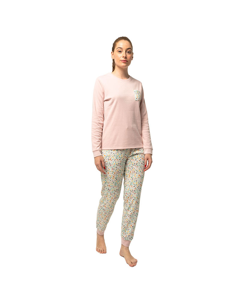 Pijama Mujer Interior Perchado Invierno Cálido barato