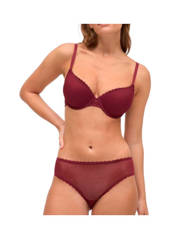 Conjunto barato Ysabel Mora sujetador copa B + braga midi
