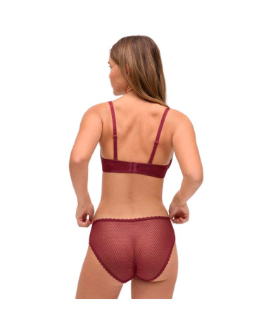 Conjunto barato Ysabel Mora sujetador copa B + braga midi