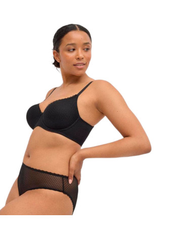 Conjunto barato Ysabel Mora sujetador copa C + braga midi