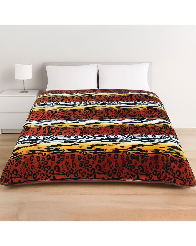 Manta Terciopelo Barata Estampada Animal Print