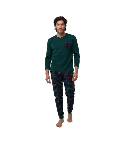 Pijama Hombre Invierno Algodón Perchado Talla Especial a precio barato