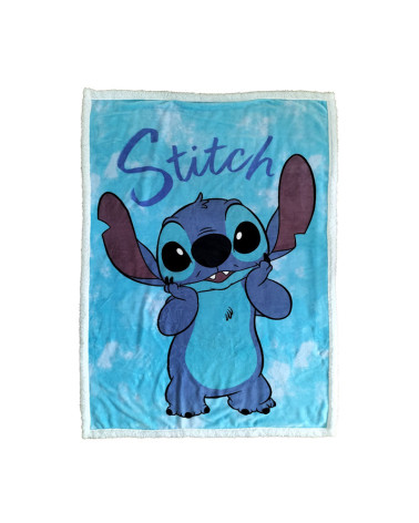 Manta Coralina Borreguillo Lilo & Stitch Chill con la mejor oferta
