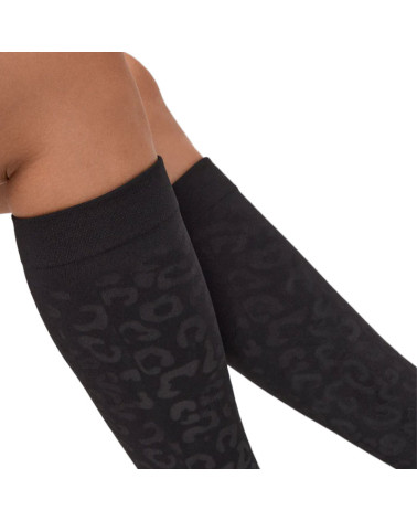 Mini medias Leopardo térmicas mujer baratas Ysabel Mora