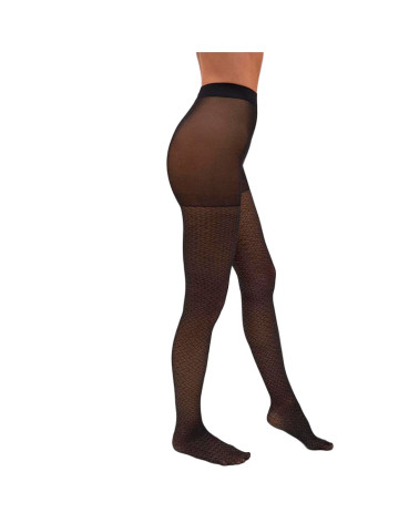 Panty elegante mujer 20 DEN negro Ysabel Mora