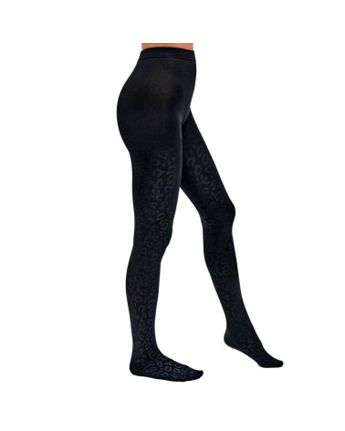 Panty térmico 140 DEN leopardo barato Ysabel Mora