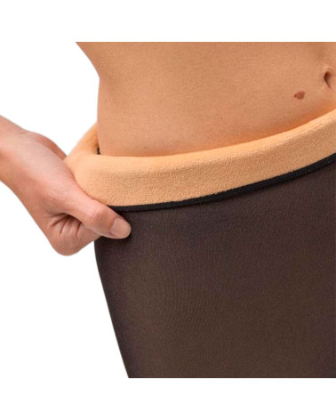 Panty térmico 160 DEN rombos barato Ysabel Mora