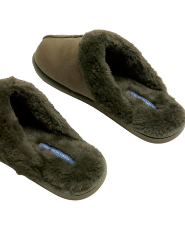 Zapatillas de casa baratas hombre pelo interior Ysabel Mora