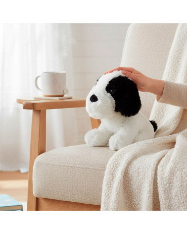 Sujetapuertas Perrito Caniche Blanco barato