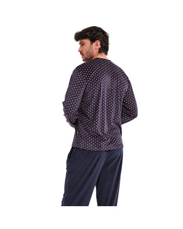 Pijama Invierno Caballero Terciopelo Spandex Don Algodón barato