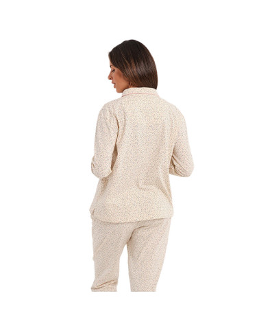 Pijama Mujer Invierno Interlock Don Algodón Abierto con la mejor oferta