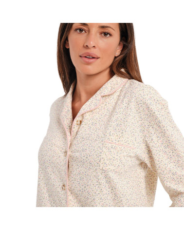 Pijama Mujer Invierno Interlock Don Algodón Abierto con la mejor oferta