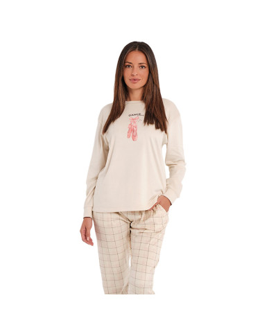 Pijama Mujer Invierno Terciopelo Spandex Don Algodón con precio barato