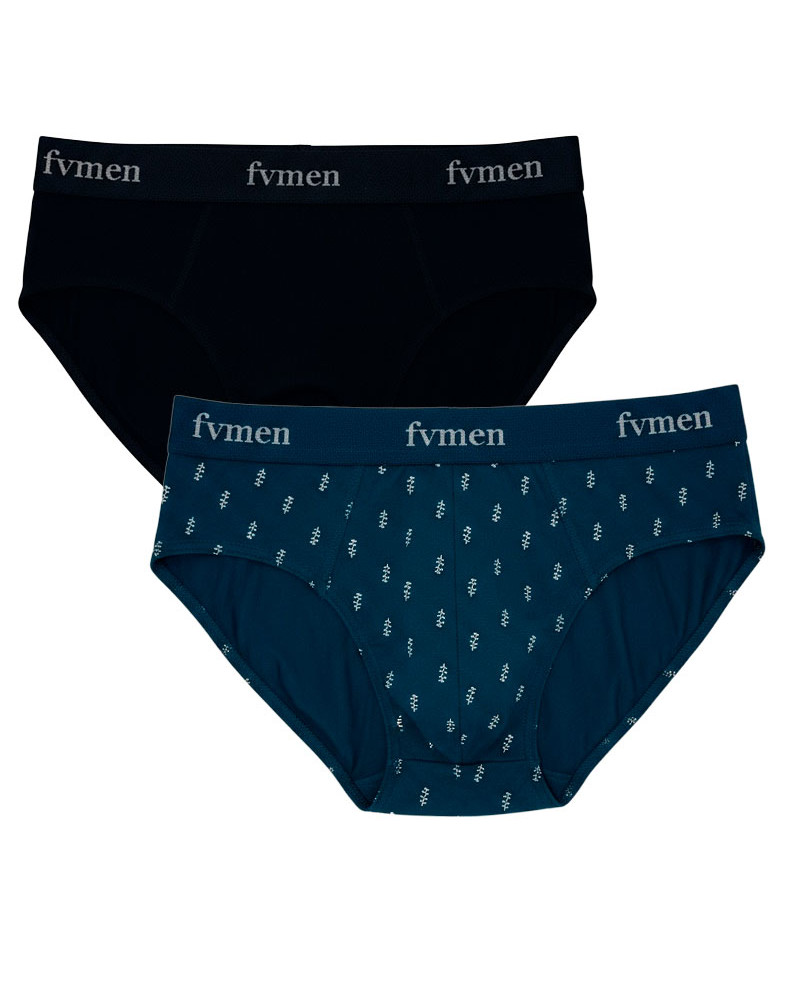 Pack Slips Caballero Algodón Liso Estampado a precio barato