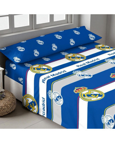 Juego Sábanas Coralina Oficial Real Madrid CF.