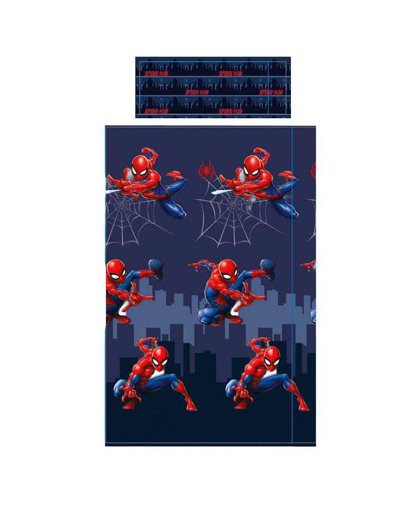 Juego Sábanas Invierno Coralina Spiderman a precio barato