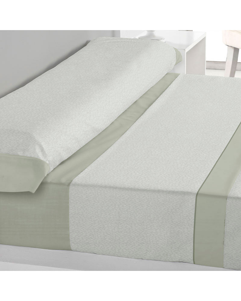 Sábanas franela premium Trovador Rain 100% algodón invierno