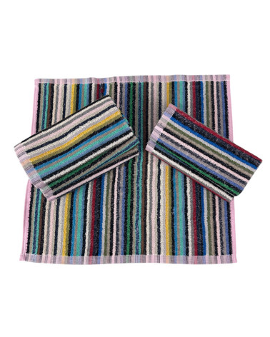 Pack 6 Paños Cocina Rizo Algodón Listas Oscuros
