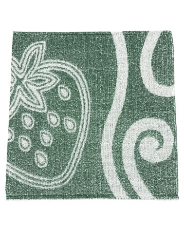 Paño Cocina Rizo Jacquard Algodón Rg Fresas