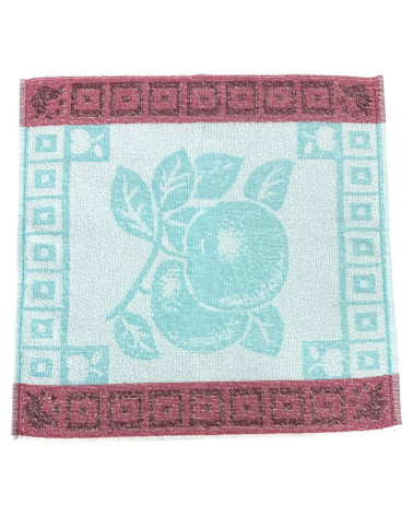 Paño Cocina Rizo Jacquard Algodón Rg Manzana