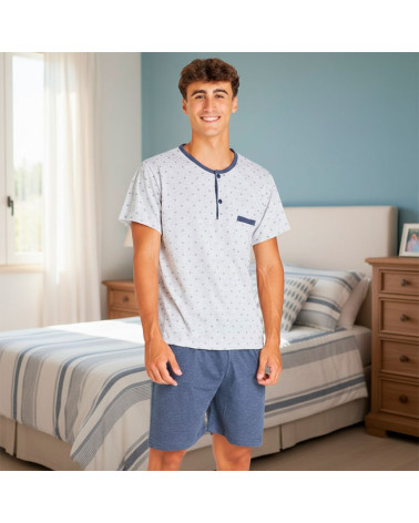 Pijama Verano Caballero Estampado Platón al mejor precio