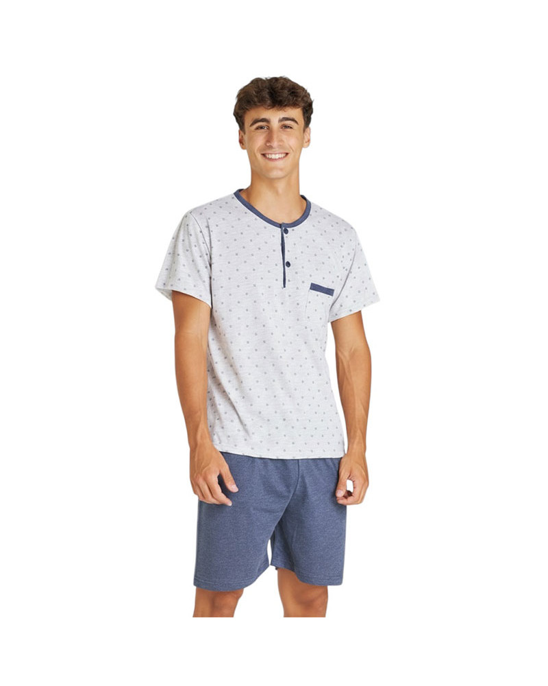 Pijama Verano Caballero Estampado Platón al mejor precio