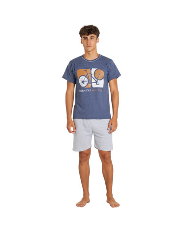Pijama Verano Caballero Estampado Bicycle al mejor precio