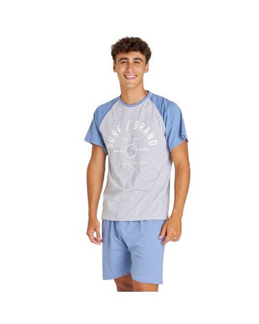 Pijama Verano Caballero Estampado Surf al mejor precio