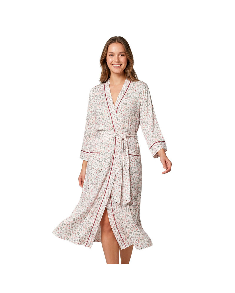 Bata Verano Mujer Estampada Modal Esther a precio barato