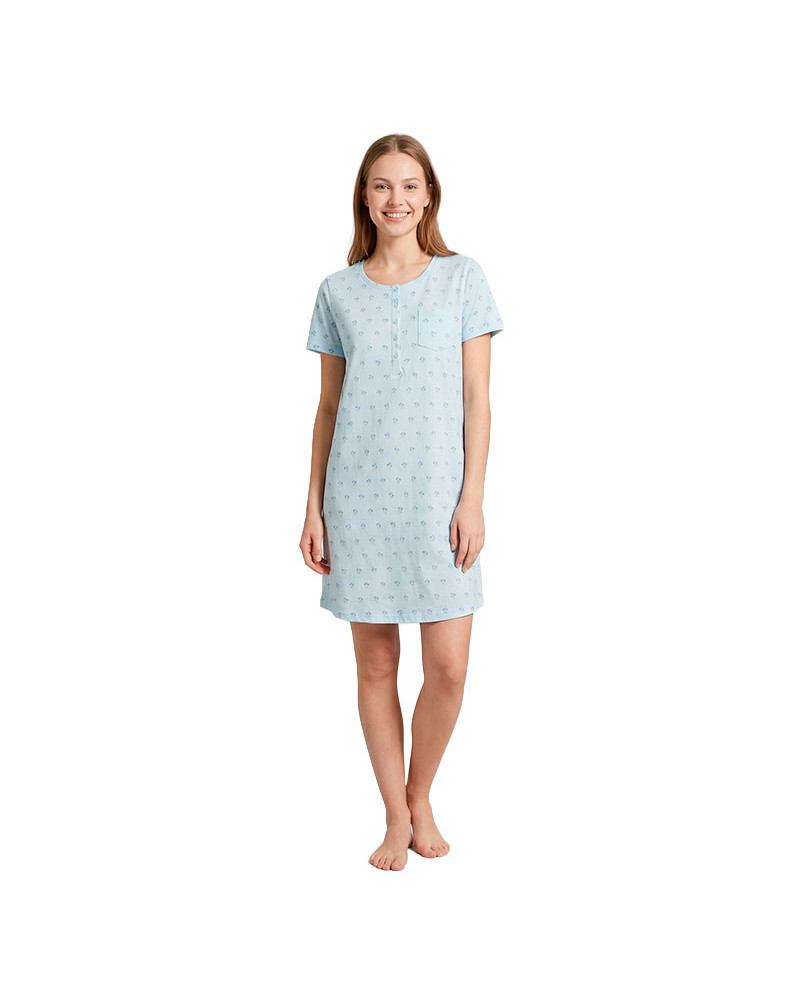 Camisón Verano Mujer Algodón Estampado Yoli a precio barato