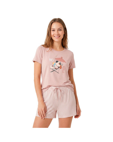 Pijama Verano Mujer Modal Sombrilla