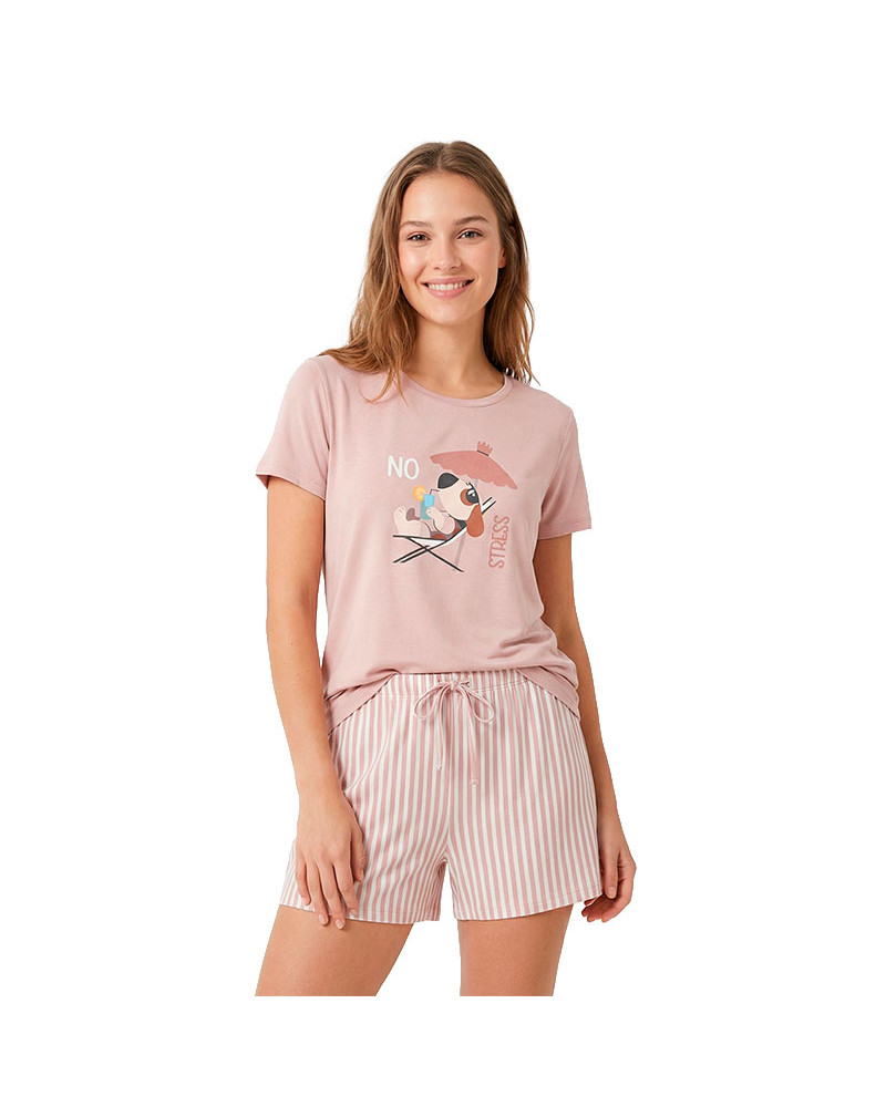 Pijama Verano Mujer Modal Sombrilla a precio barato
